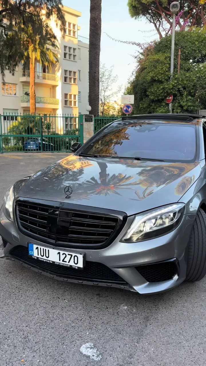 Mercedes Classe S grise