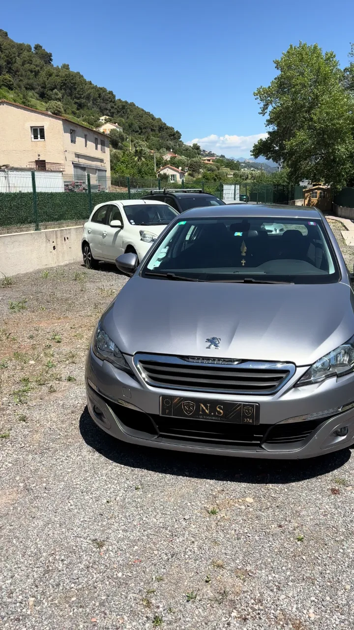 Peugeot 308 grise